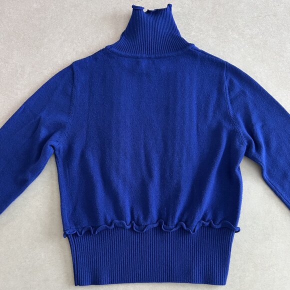 3.1 Phillip Lim Puffy Cable Turtleneck Sweater ASO Cheryl Blossom - Picture 11 of 16